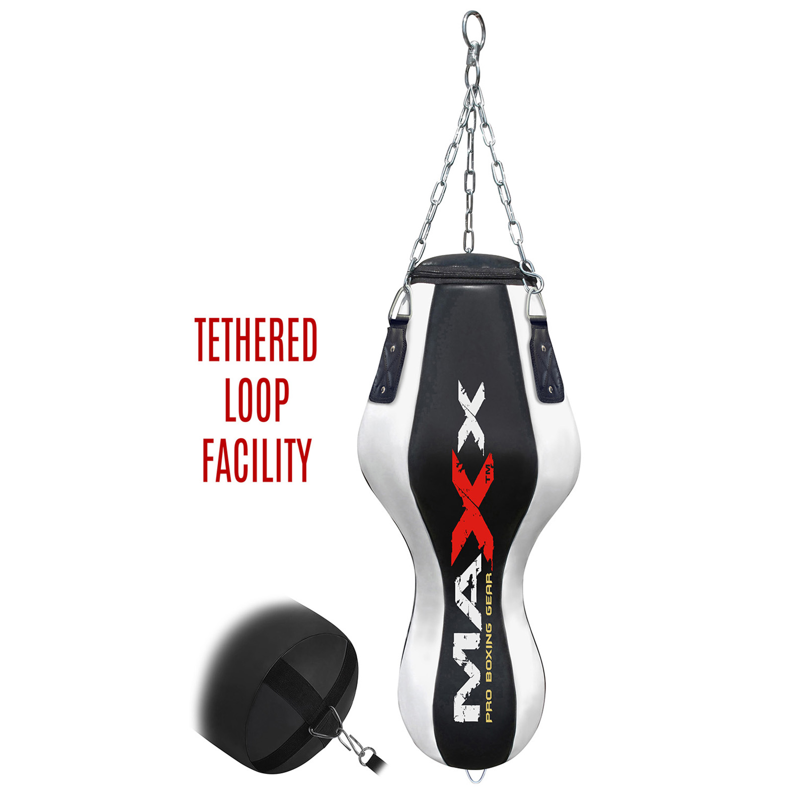 3-in-1 Punch Bag Set — Filled with Chain